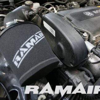 <p>Ramair SR induction kits&nbsp;are designed to eliminate the major sources of air flow restriction that your vehicle experiences from the factory intake system. Ramair guarantees that by replacing your restrictive OEM intake system with an aftermarket Ramair component&nbsp;you will see an increase in power and throttle response.</p> <p>The&nbsp;CC filters&nbsp;supplied with&nbsp;our SR&nbsp;kits are&nbsp;made from our twin core Ramair Aeriform foam and T304 stainless steel cage which is used in many of our tier 1 Motorsport applications for maximum strength.&nbsp;The filters&nbsp;are designed to achieve high