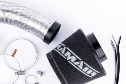 1.4 & 1.6. This intake kit replaces the restrictive OEM air box. Features   100% Hand made in the UK – Guaranteed against manufacturing defects for life   Easy to clean using our filter maintenance kit - CK-003   T304 Stainless steel cage support structure   What Does It Do? Ramair SR induction kits are designed to eliminate the major sources of air flow restriction that your vehicle experiences from the factory intake system. Ramair guarantees that by replacing your restrictive OEM intake system with an aftermarket Ramair component you will see an increase in power and throttle response. The filters are designed to achieve high