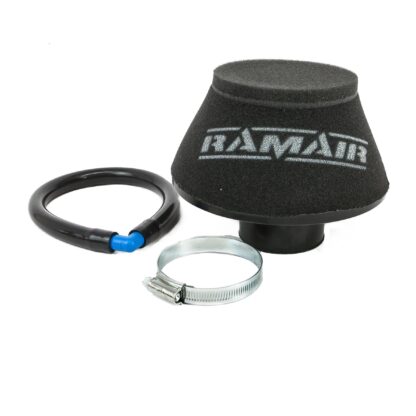 This is a performance induction kit for the 2011-2021 1.0 MPI VW Up! Skoda Citigo and Seat Mii. For a full list of fitments please see compatibility chart. Features   100% Hand made in the UK &ndash; Guaranteed against manufacturing defects for life   Replaces the restrictive OEM air box   Easy to clean using our filter maintenance kit - CK-003   T304 Stainless steel cage support structure   What Does It Do? Ramair SR induction kits are designed to eliminate the major sources of air flow restriction that your vehicle experiences from the factory intake system. Ramair guarantees that by replacing your restrictive OEM intake system with an aftermarket Ramair component you will see an increase in power and throttle response. The filters&nbsp;are designed to achieve high