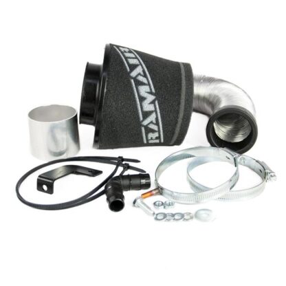 for compatibility refer to the table below. This intake kit replaces the OEM air box. Features  Single user lifetime warranty guaranteed against manufacturing defects Easy to clean using our filter maintenance kit - CK-003 T304 Stainless steel cage support structure Dual layer foam air filter  What Does It Do? Ramair SR induction kits are designed to eliminate the major sources of air flow restriction that your vehicle experiences from the factory intake system. Ramair guarantees that by replacing your restrictive OEM intake system with an aftermarket Ramair component you will see an increase in power and throttle response. The filters are designed to achieve high