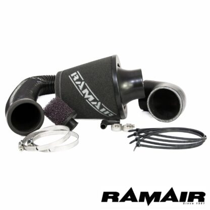 almost unrestricted air flow while maintaining filtration levels critical to ensure the longevity of your engine. Induction Kit Features: High Performance ‘MAF Safe’ Twin layer dry foam Comes complete with all clips/brackets/bolts etc required to fit Easy to clean using our filter maintenance kit - CK-003 T304 Stainless steel cage support structure Guaranteed surface area using high quality custom blended polymer 100% Hand made in the UK – Guaranteed against manufacturing defects for life Replaces the restrictive OEM air box This product is suitable for the following vehicles....table.ramaircompat {  border: 1px solid black;  border-collapse: collapse;  width: 100%;}table.ramaircompat th
