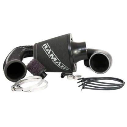 Ramair SR induction kits are designed to eliminate the major sources of air flow restriction that your vehicle experiences from the factory intake system. Ramair guarantees that by replacing your restrictive OEM intake system with an aftermarket Ramair component you will see an increase in power and throttle response. The CC filters supplied with our SR kits are made from our twin core Ramair Aeriform foam and T304 stainless steel cage which is used in many of our tier 1 Motorsport applications for maximum strength. The filters are designed to achieve high