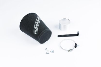 A performance induction kit for the Fiat Punto / Linea and Alfa Romeo MiTo 1.4T. This replaces the OEM restrictive air box. Features  100% hand made in the UK – Guaranteed against manufacturing defects for life  Easy to clean using our filter maintenance kit - CK-003   T304 stainless steel cage support structure  High performance ‘MAF Safe’ twin layer dry foam  What Does It Do? Ramair SR induction kits are designed to eliminate the major sources of air flow restriction that your vehicle experiences from the factory intake system. Ramair guarantees that by replacing your restrictive OEM intake system with an aftermarket Ramair component you will see an increase in power and throttle response. The filters are designed to achieve high
