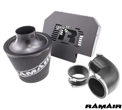 serif;">What Does It Do? Ramair SR induction kits are designed to eliminate the major sources of air flow restriction that your vehicle experiences from the factory intake system. Ramair guarantees that by replacing your restrictive OEM intake system with an aftermarket Ramair component you will see an increase in power and throttle response. The filters are designed to achieve high
