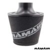 almost unrestricted air flow while maintaining filtration levels critical to ensure the longevity of your engine. What Will I Get? Ramair Filters utilise the top-quality components in all their kits see below for what this kit will include:  Twin layer foam filter Blue silicone elbow and coupler CAD Developed