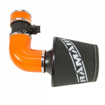 This is a performance induction kit for the Ford Focus ST 225. This intake kit replaces the restrictive OEM air box. *Please note you will need to replace the ECU cover to fit this intake kit. You can purchase a full kit with ECU under part number - SR-225-OR-ECU* Features  Ramair MAF safe dry foam filter with 1032cm2 surface area.