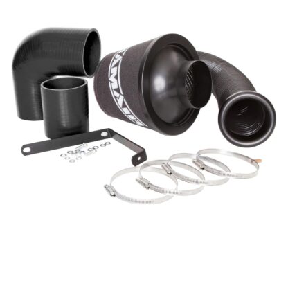 almost unrestricted air flow while maintaining filtration levels critical to ensure the longevity of your engine. What Will I Get? Ramair Filters utilise the top-quality components in all their kits see below for what this kit will include:  Twin layer foam filter Black silicone inlet pipe  Cold air feed piping Full fitting kit including all brackets and bolts Easy step by step instructions  If you have any queries on product fitment then please contact us via 01793 296 344 or on our live chat and one of our brand associates will be more than happy to assist.
