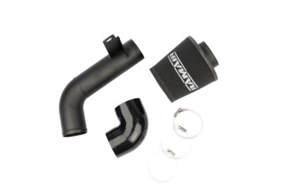 designed to optimise airflow. Gains on these kits are industry known to be up to 10% mapped increase with up to 25% less restriction in air flow. Designed to fit directly to the standard OEM factory air box mounting points and rubbers without the need for modification Easy to clean using our filter maintance kit - CK-003  What Does It Do? This induction kit will increase the airflow into the engine while increasing engine noise over the restrictive factory air intake system. This kit includes everything required for the fitting of the induction kit.  What Will I Get? Ramair Filters utilise the top-quality components in all their kits see below for what this kit will include:  Ramair dual layer foam air filter Csustom spec silicone hose Aluminium intake pipe Full fitting kit with pictured instructions  If you have any queries on product fitment then please contact us via 01793 296 344 or on our live chat and one of our brand associates will be more than happy to assist.