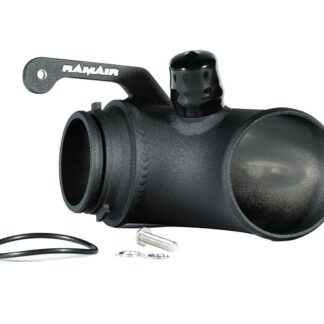 <p>This is an over size turbo inlet pipe for the IHI turbo chargers used on the 2.0 and 1.8 TFSI (EA888) engines used in MQB chassis vehicles such as (but not limited to) the Golf GTI (mk7) and Audi S3 (8P).</p> <p>This is a direct replacement for the standard turbo inlet elbow and is compatible with the OEM intake hose and air box.</p> <p>The inlet elbow comes with all the fittings required and is supplied with clear step-by-step photographic instructions.</p> <p>Supplied with the kit is a replacement O-ring in case the standard part is worn or perished.</p> <p>This part allows for increased potential airflow and slightly increased induction sound.</p> <p>The inlet elbow is made from light weight aluminium tube with CNC machined connections and a laser cut bracket