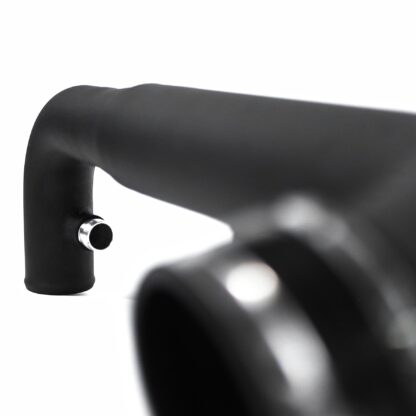 Skoda & VW with the 2.0 TSI/TFSI EA888 engines. Features  80mm Intake Diameter Will work&nbsp; with standard air box or our induction kit (JSK-123) Improves performance and throttle response Enhanced induction and turbo sound  What Does It Do? This performance intake pipe allows for improved air flow and sound over the standard restrictive factory equipment. Paired with our performance induction kit JSK-123 you will see even more positive performance gains. What Will I Get? Ramair Filters utilise the top-quality components in all their kits see below for what this kit will include:  Black powder coated aluminium pipe Black silicone coupler  If you have any queries on this product fitment then please contact us via 01793 296 344 or on our live chat and one of our brand associates will be more than happy to assist.