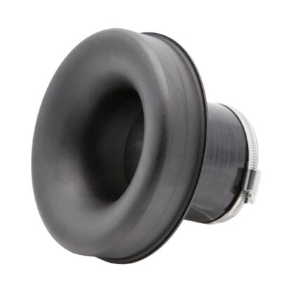 this means all the filters can be used with any velocity stack to achieve the correct neck diameter needed for your application! This comes with a silicone coupler and clamps for fitting to a hardpipe. 