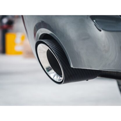 Cobra Sport carbon fibre BMW OE factory replacement exhaust tips enhance the style of your vehicle giving you the ultimate driving experience.