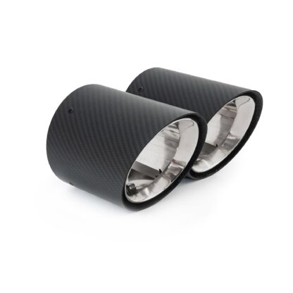 Cobra Sport carbon fibre BMW OE factory replacement exhaust tips enhance the style of your vehicle giving you the ultimate driving experience.