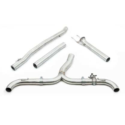 Please note: This product is designed without a rear box and will be loud.