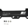 due to the increased depth of the core used on FMINT25 over the OEM intercooler the water spray was no longer angled correctly to deliver effective cooling. The Forge Motorsport water spray relocation bracket angles the water spray nozzles to deliver the water mist as Toyota intended