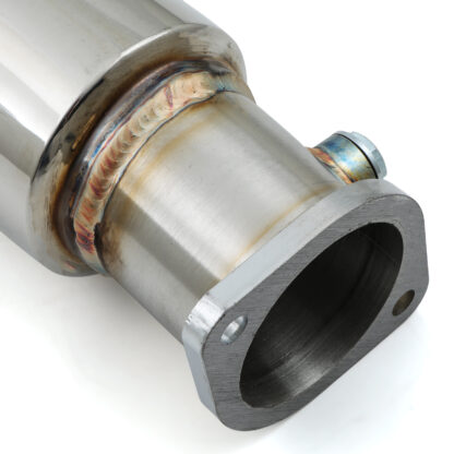 3″ Bore for maximum exhaust flow but resonated to limit noise levels