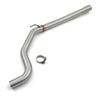 Gravity Exhaust centre sections are designed in house using the OEM mounting points to ensure smooth fitment every time. Using the highest quality T304 stainless steel for performance and durability.