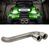 Gravity Performance tailpipe conversion kits are designed to replace the rear section of your OE exhaust with dual exit pipes. Our Gravity Performance Exhaust Conversion fits with jCW style diffusers to give your vehicle a full jCW look.