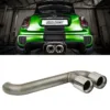 Gravity Performance tailpipe conversion kits are designed to replace the rear section of your OE exhaust with dual exit pipes. Our Gravity Performance Exhaust Conversion fits with jCW style diffusers to give your vehicle a full jCW look.