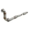 Gravity Performance sports cats are made to completely replace the stock catalytic converter reducing any restrictions. Our Performance sports cats improve throttle response and allow for improved exhaust flow