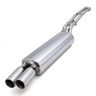 Gravity Performance Exhaust Systems are designed in house to fit OEM mounting points for perfect fitment to your vehicle. Our Gravity Performance Exhausts greatly enhances the sound with a captivating exhaust note while also increasing performance.