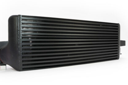 <li>The Forge F56 intercooler gives a massive 64% increase in frontal area over stock and a correspondingly large increase in volume of 68%.</li>