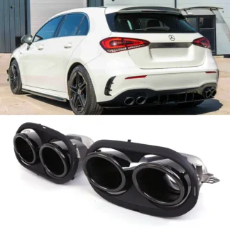 Gravity Performance tailpipe conversion kits are designed to replace the rear section of your OE exhaust with dual exit pipes. Our Gravity Performance Exhaust Conversion fits with AMG style diffusers to give your vehicle a full AMG look.