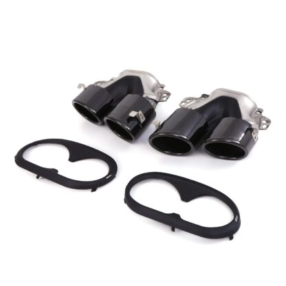 Gravity Performance tailpipe conversion kits are designed to replace the rear section of your OE exhaust with dual exit pipes. Our Gravity Performance Exhaust Conversion fits with AMG style diffusers to give your vehicle a full AMG look.