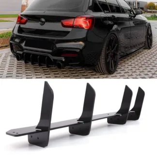 Gravity Performance rear diffusers are specifically designed to improve your BMW’s aesthetics with distinctive styling. Our rear diffusers complement your BMW’s other styling elements and pair well with our range of splitters and side skirts.
