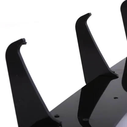 Designed to accommodate the OEM exhaust tips