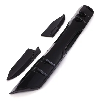 Designed to accommodate the OEM exhaust tips