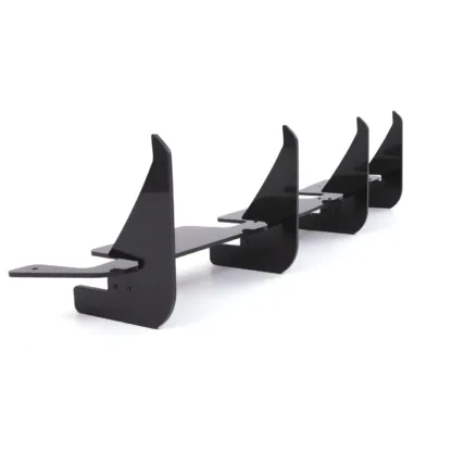 Designed to accommodate the OEM exhaust tips