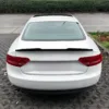 Add style and aerodynamic performance with a Gravity Performance rear spoiler. Transform the look and profile of your Audi