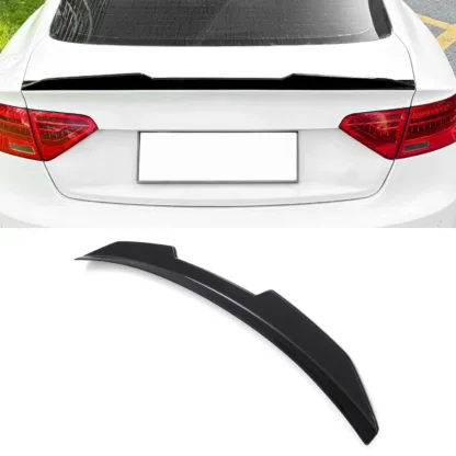 Add style and aerodynamic performance with a Gravity Performance rear spoiler. Transform the look and profile of your Audi