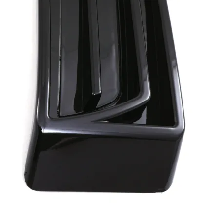 Sleek gloss black finish provides a subtle yet effective aesthetic upgrade