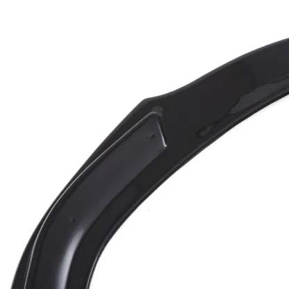 Finished in gloss black