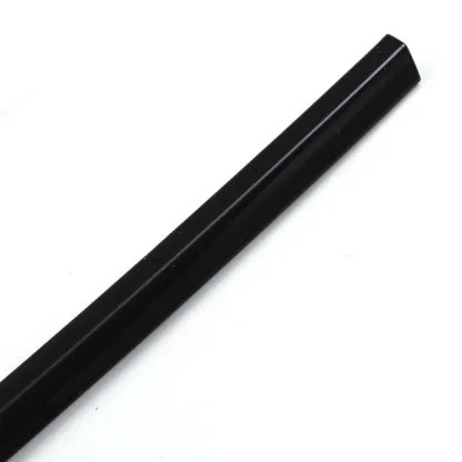 Supplied in 2 pieces with a gloss black finish