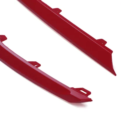 painted red