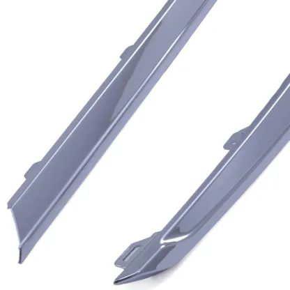 Supplied in 2 pieces with a chrome finish