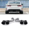 Gravity tailpipe conversion kits are designed to replace the rear section of your OE exhaust with dual exit pipes. Our Gravity Exhaust Conversion fits with M Sport style diffusers to give your vehicle a full M Sport look.
