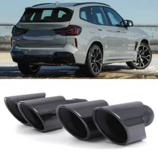 Gravity Performance tailpipe conversion kits are designed to replace the rear section of your OE exhaust with quad exit pipes. Our Gravity Performance exhaust conversion fits with M Sport style diffusers to give your vehicle a full M Sport look.
