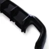 Gloss black finish to complement your Golf's paintwork