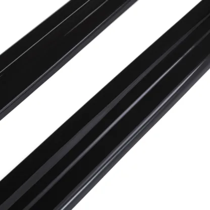 Finished in gloss black to accent your car's paintwork