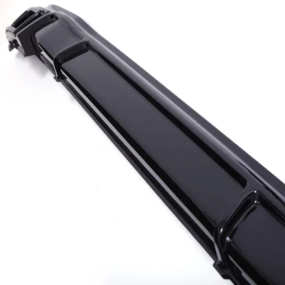 Supplied in a gloss black finish with all required hardware ready for fitting