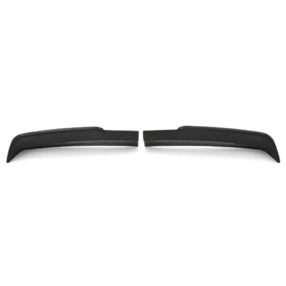 Gloss black finish with no need for preparing and paint