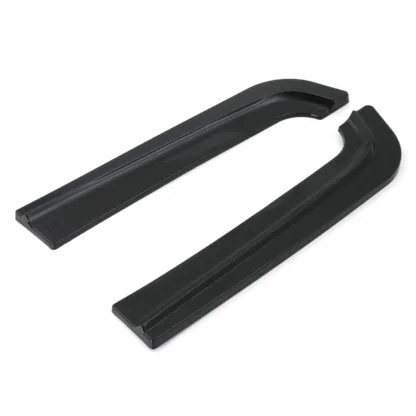 Gloss black finish with no need for prepping and paint