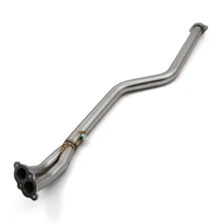 Gravity Exhaust centre sections are designed in house using the OEM mounting points to ensure smooth fitment every time. Using the highest quality T304 stainless steel for performance and durability.
