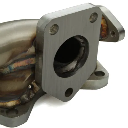Free flowing tubular design to improve exhaust flow