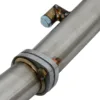 Manufactured from Mandrel bent T304 grade stainless steel with full TIG welding for strength and durability
