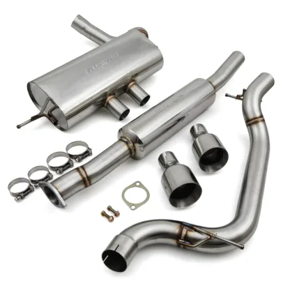 4.5' Tailpipes designed to fit the oem rear valance